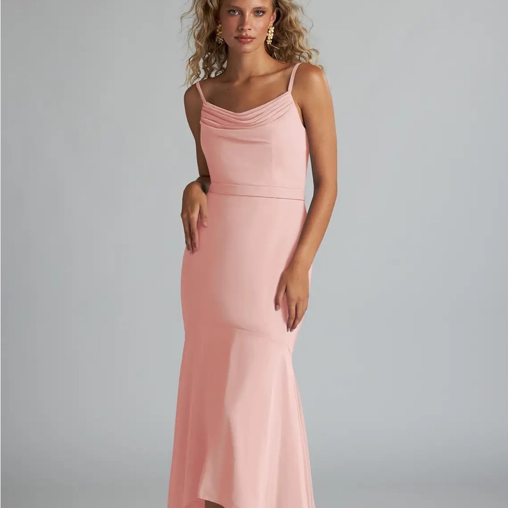 Elegant Pink Evening Gown from Azazie
